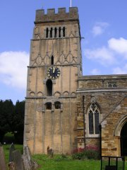 Earls Barton church, S aspect